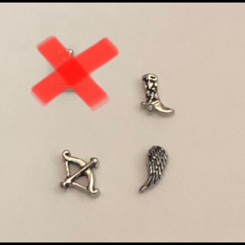 Origami Owl Silver Charms